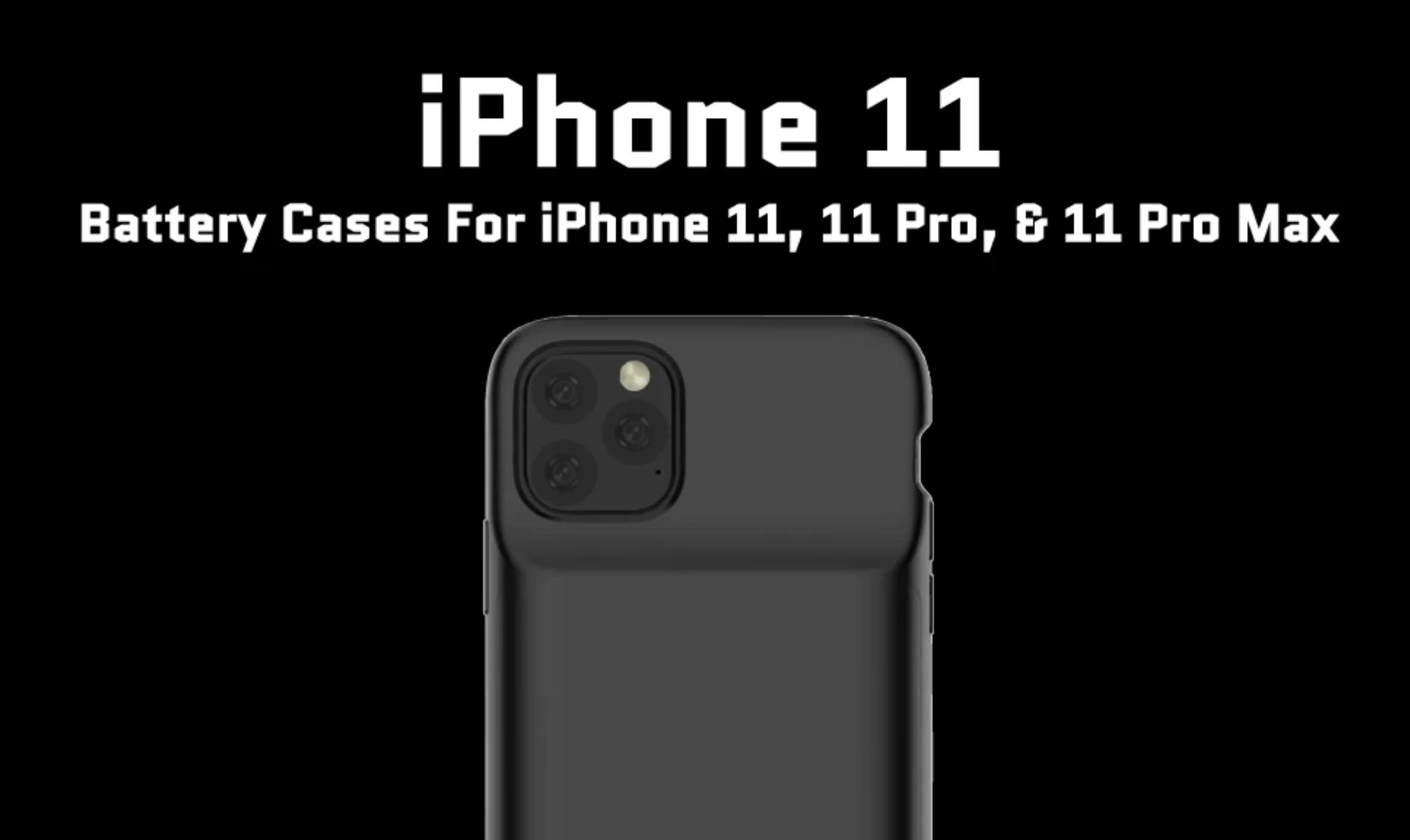 iPhone 11 Battery Cases Pack 200 Extra Charging Power Plus Cases